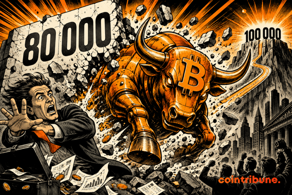 Bitcoin bull smashes 80,000 and rushes towards 100,000