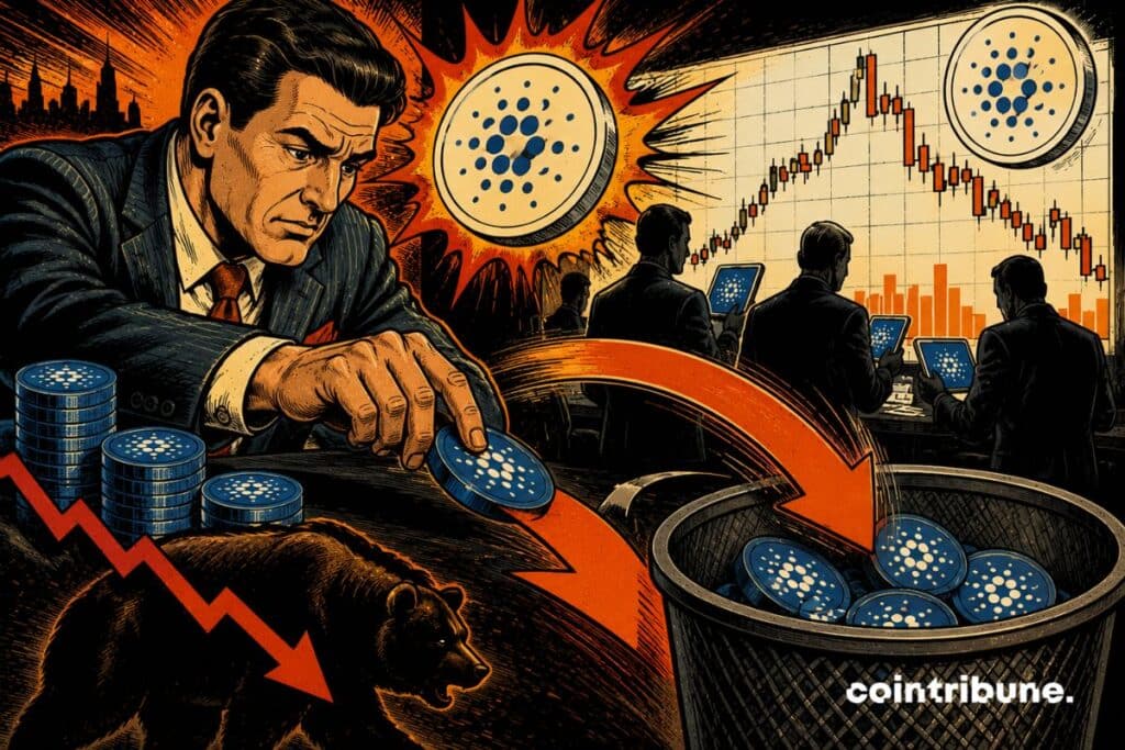 Cardano whales reduce positions after ADA crypto rebounds.