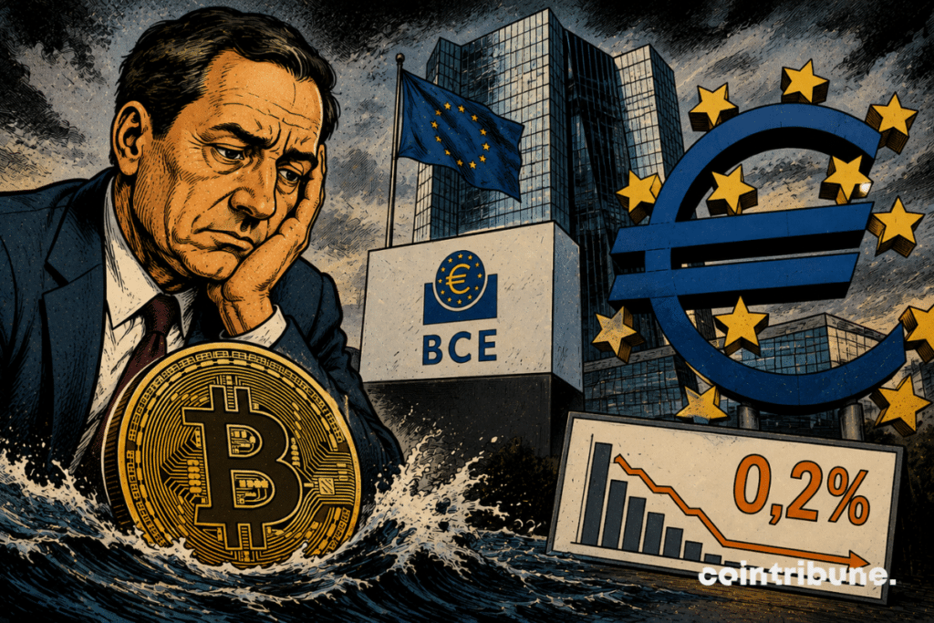 An ECB manager expresses his concern after the publication of a study on the use of cryptos in commercial companies.