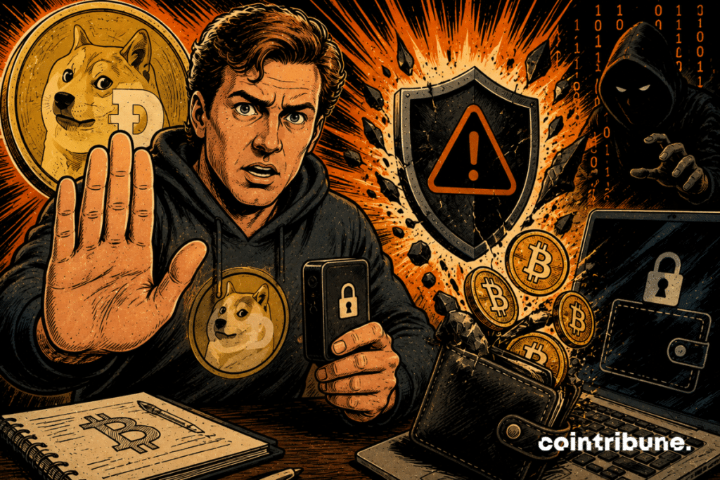 A Dogecoin contributor is warning Bitcoin holders about the risks of hacking and the crucial importance of securing their wallets.