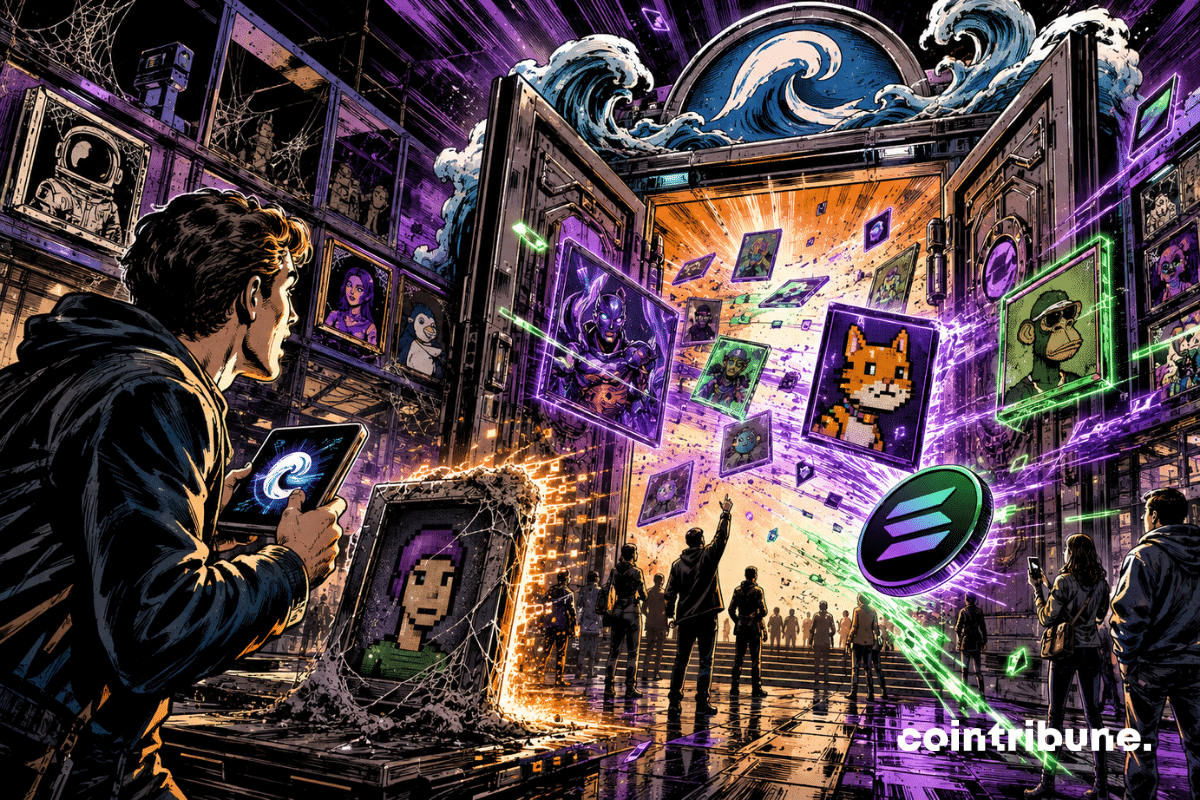 Crypto: OpenSea integrates Solana NFTs more than four years after its beta