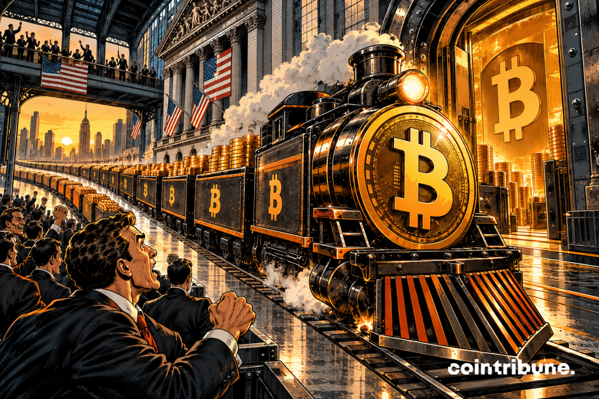 Bitcoin ETFs record their best series of the year