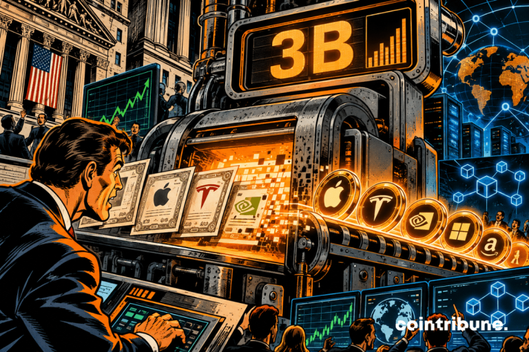 Crypto: Tokenized stocks approach $3 billion per week