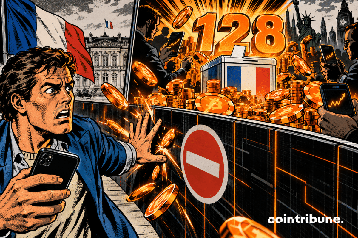 Polymarket - Presidential election 2027: $128 million staked, blocked in France