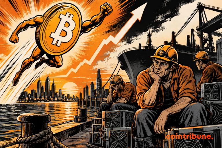 Bitcoin jumps, but mining companies remain docked