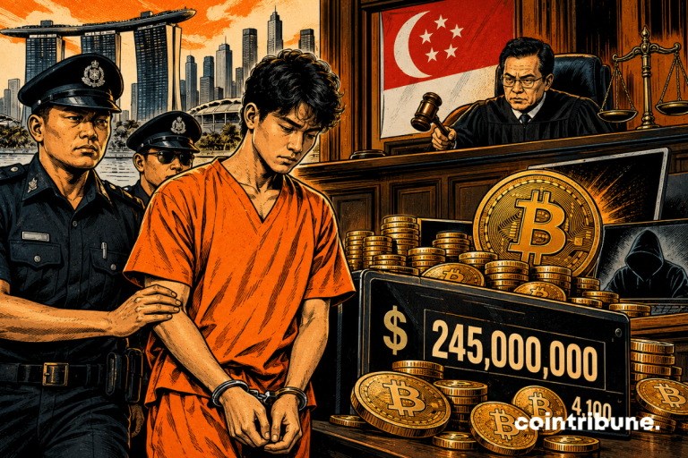 A 22-year-old Singaporean pleads guilty in the case of theft of 4,100 BTC valued at $245 million