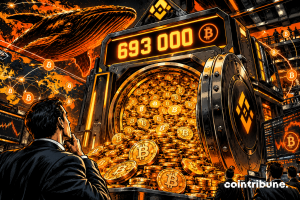 Bitcoin: 693,000 BTC are now held on Binance