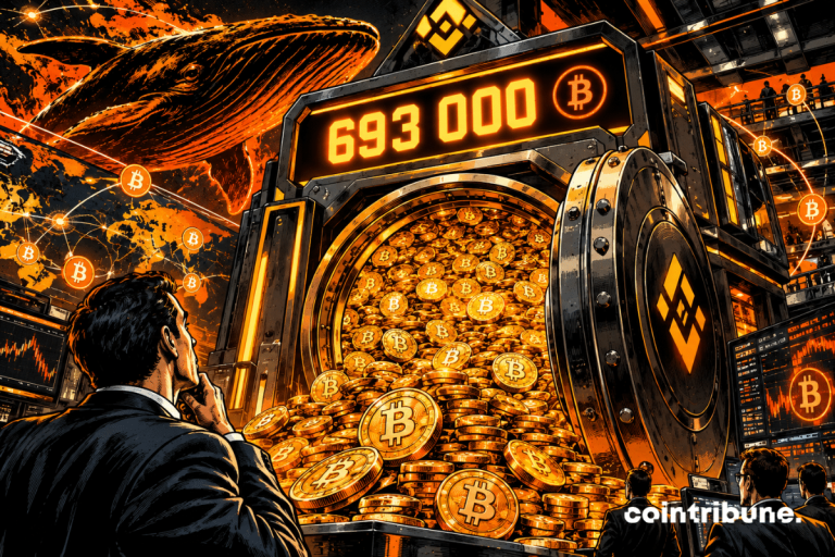 Bitcoin: 693,000 BTC are now held on Binance