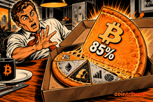 Bitcoin now weighs 85% of some portfolios, compared to 2% initially