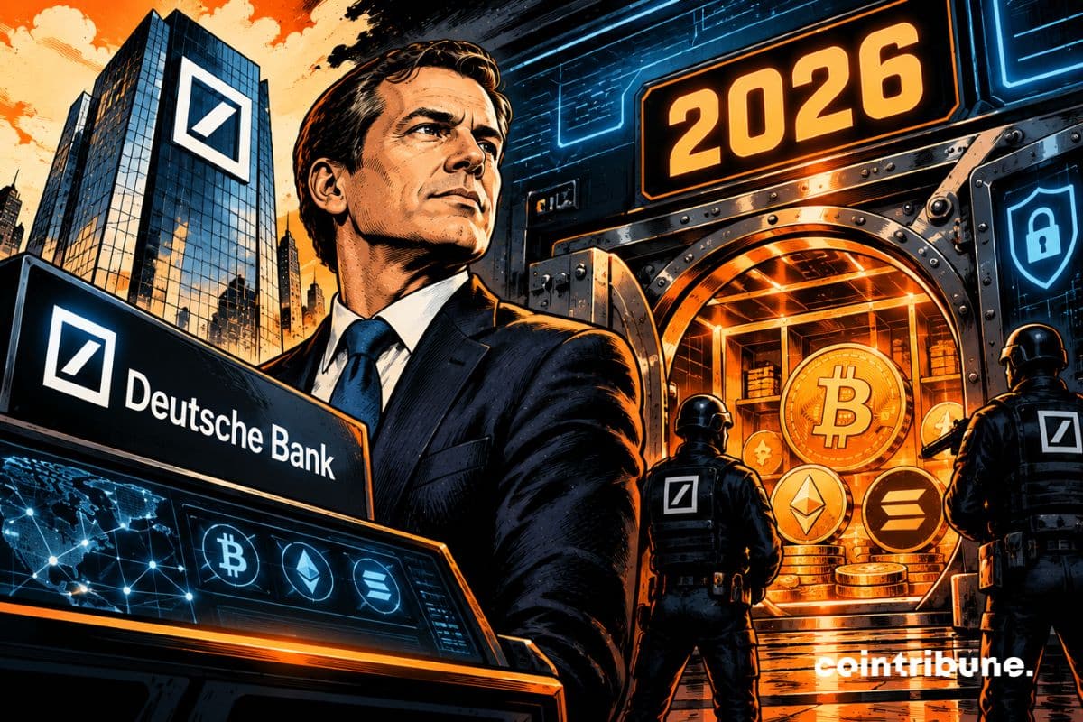 Deutsche Bank confirms its crypto custody service for the end of 2026