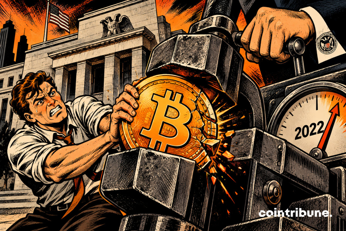 Bitcoin plunges back into the 2022 scenario after the Fed’s new turn