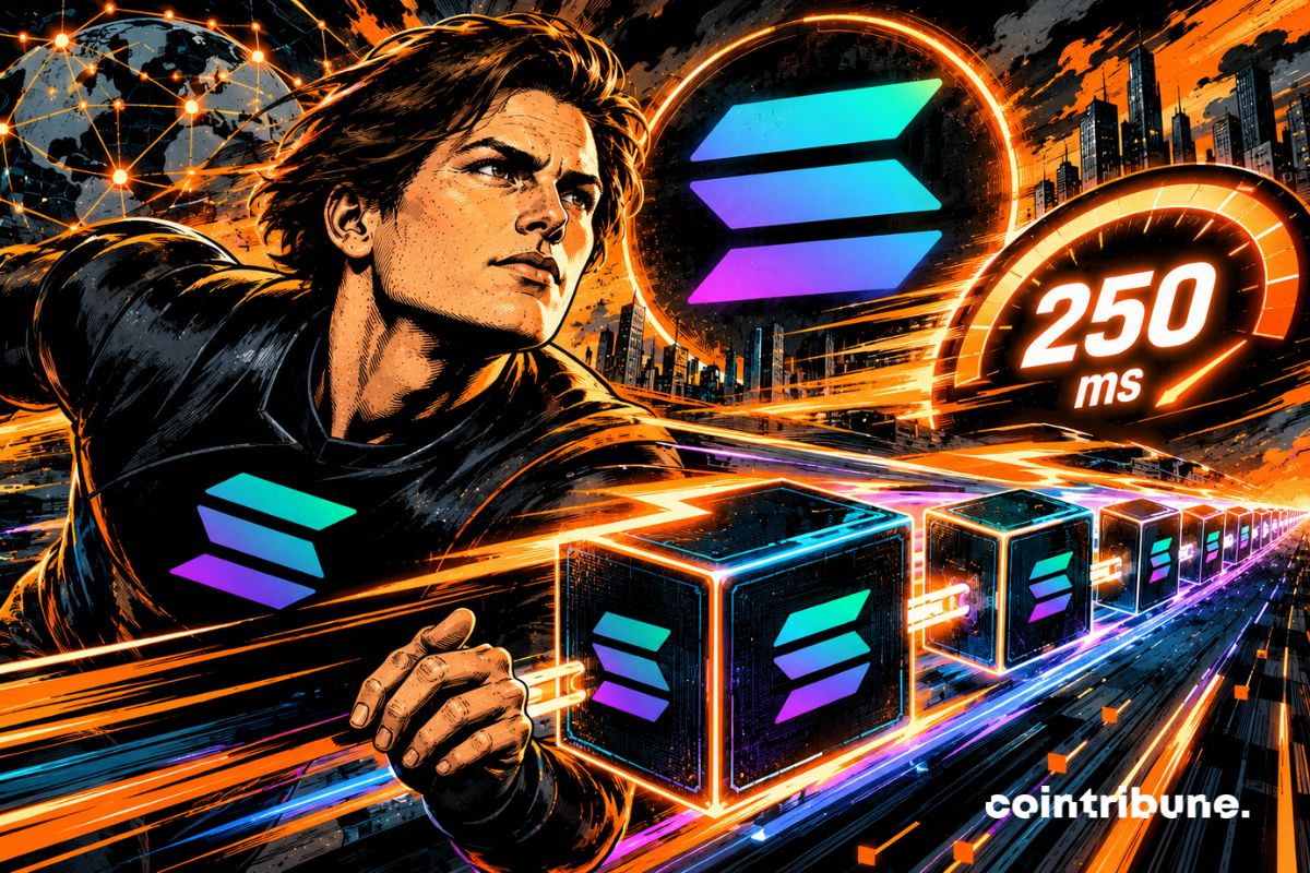 Crypto: Solana further accelerates its blocks and goes to 250 milliseconds