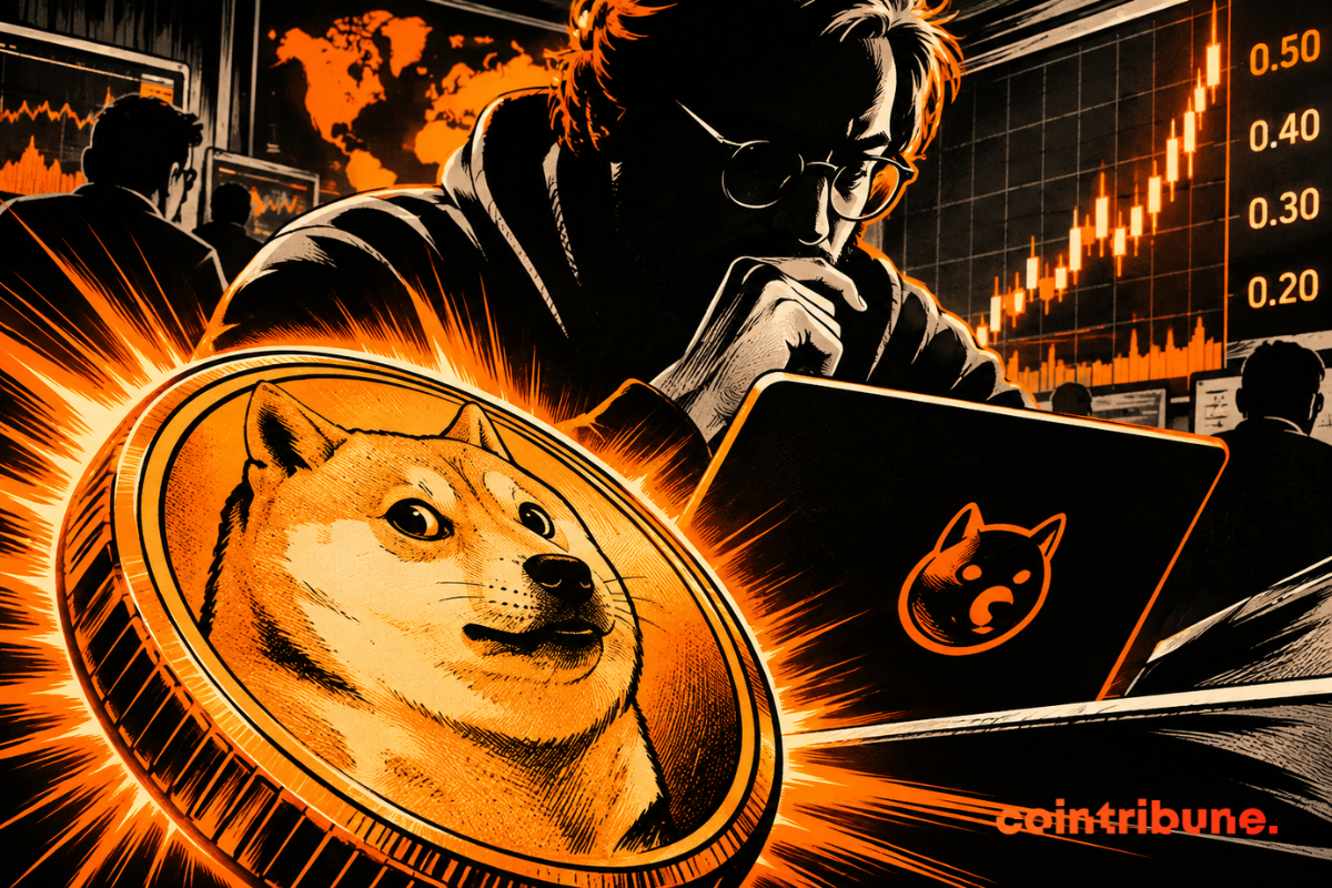 Dogecoin: The enigmatic message from its co-founder makes the crypto market react
