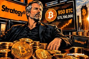 Strategy buys 950 Bitcoins for $75.7 million