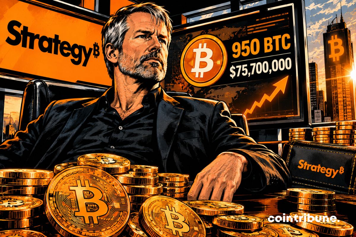 Strategy buys 950 Bitcoins for $75.7 million