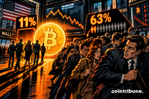 Crypto holdings fall to 11% in US