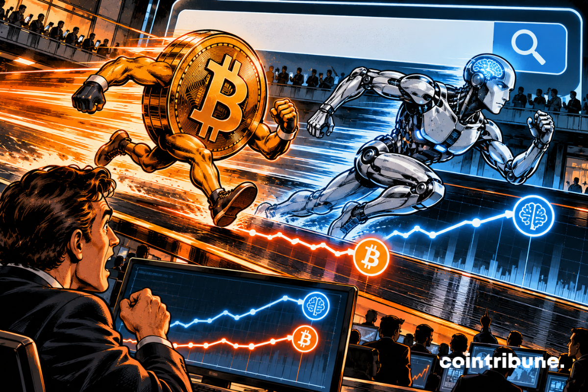 Google Trends: Bitcoin regains ground against AI