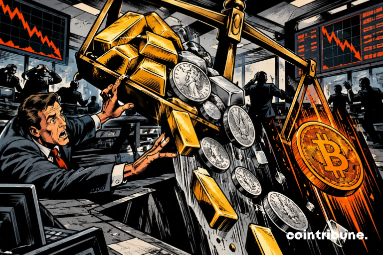 Gold and silver: 1,050 billion dollars erased in one day
