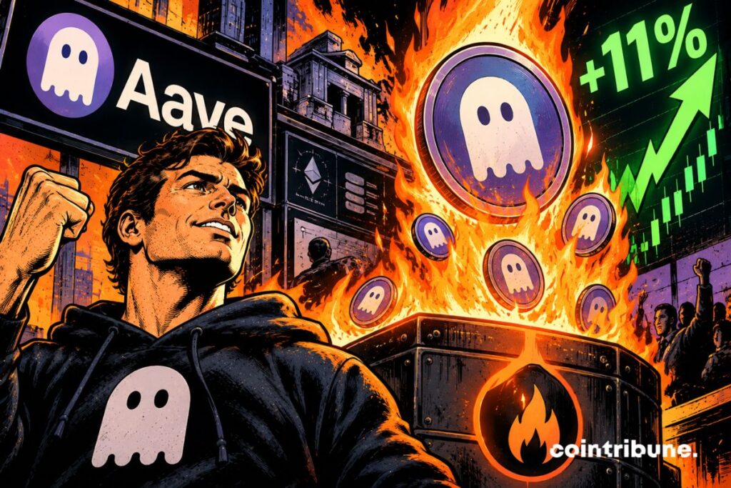 Aave soars after Stani Kulechov's comments on a burn of crypto tokens, and DeFi resists American rates.