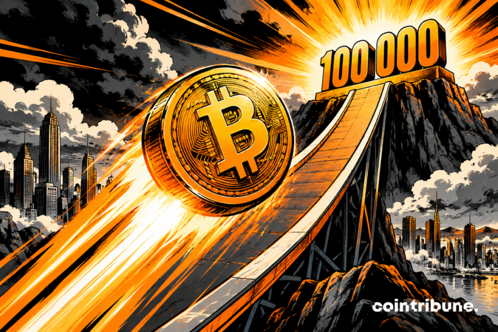Bitcoin on the rise towards $100,000 target, with resistance at $80,000