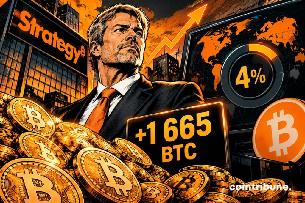 Strategy acquires an additional 1,665 BTC and reaches the milestone of 847,000 bitcoins. At the same time, Strive is also strengthening its reserves.