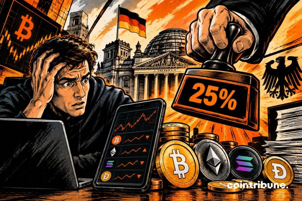 Germany wants to tax crypto at 25% from 2028, while Jack Dorsey is requesting a federal banking charter in the USA.