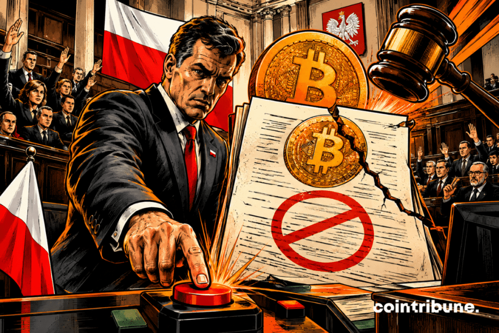 Polish parliament finally rejects the crypto law after a close vote.