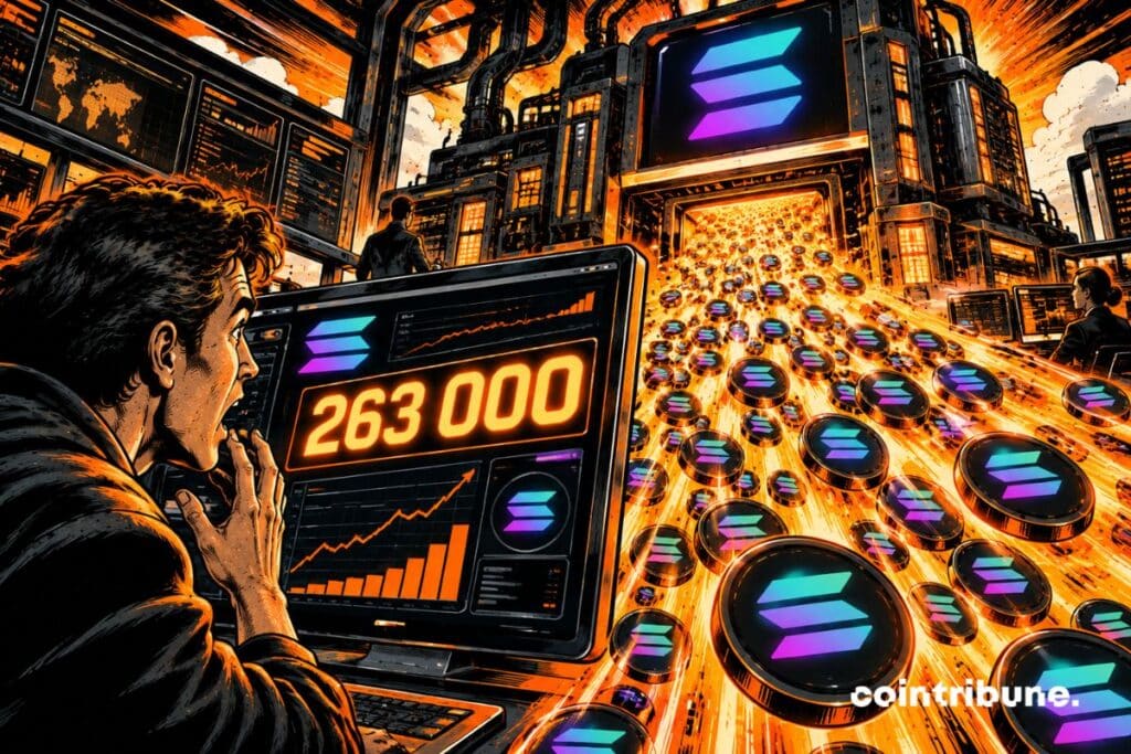 Solana breaks a record for crypto tokens issued in a day, but its daily revenue of $5.09 million reveals its true economic strength.