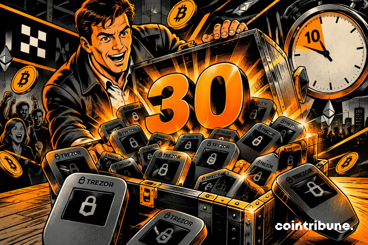 OKX x Cointribune: 30 Trezor to be won until October 10