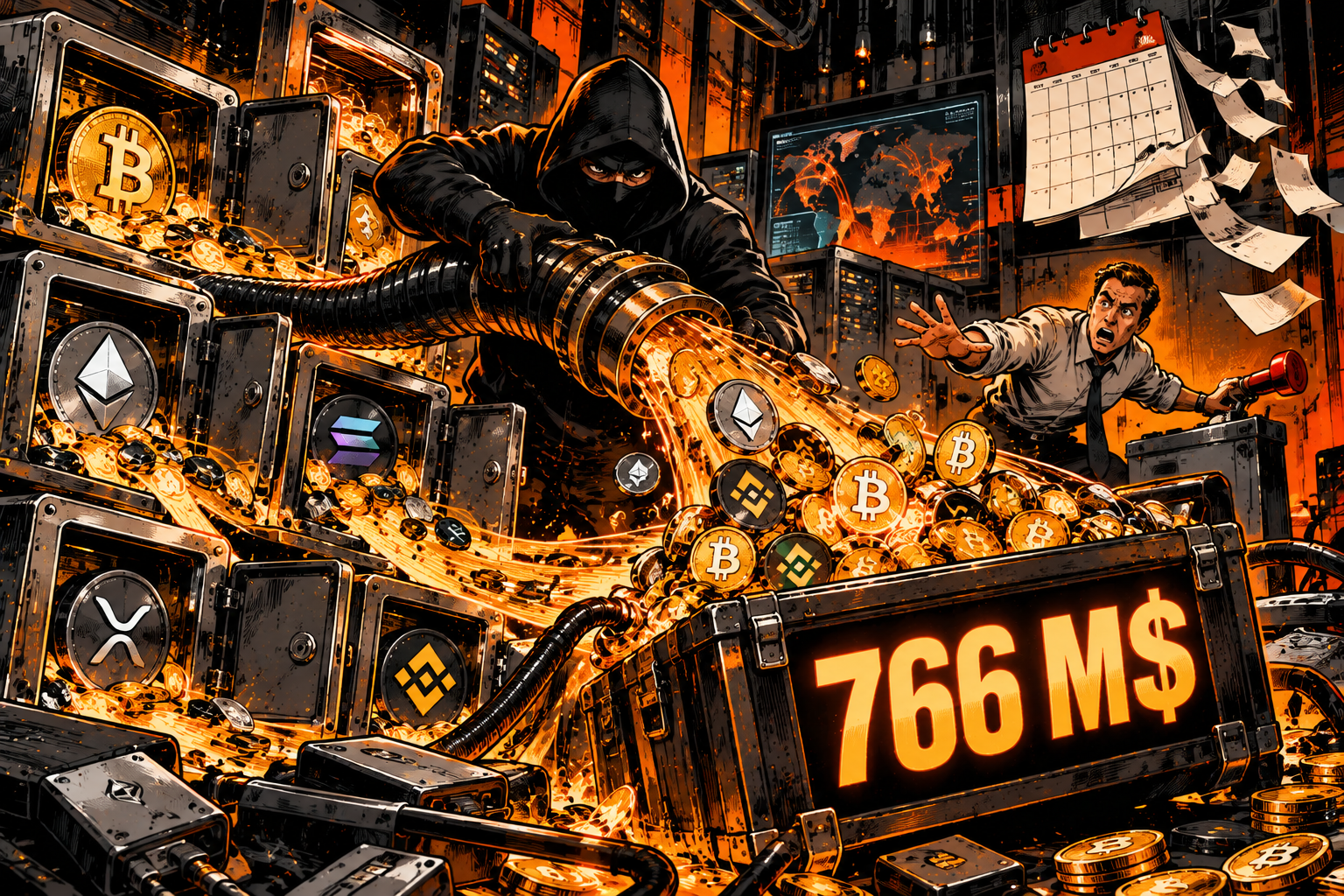 Crypto hacks: $766 million stolen in September