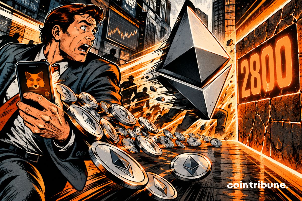 Ethereum stuck between record MetaMask outflows and resistance at $2,800