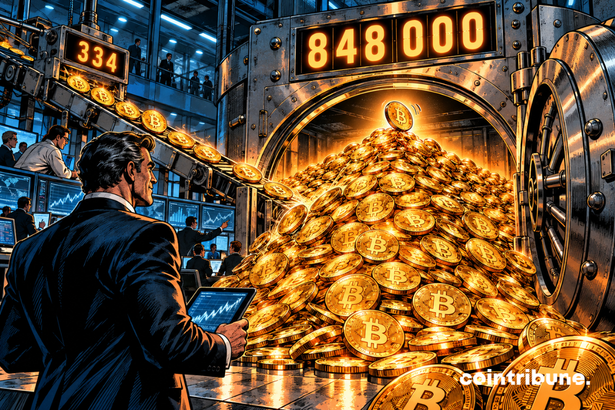 Bitcoin: Strategy buys another 334 BTC and increases its reserve to 848,000