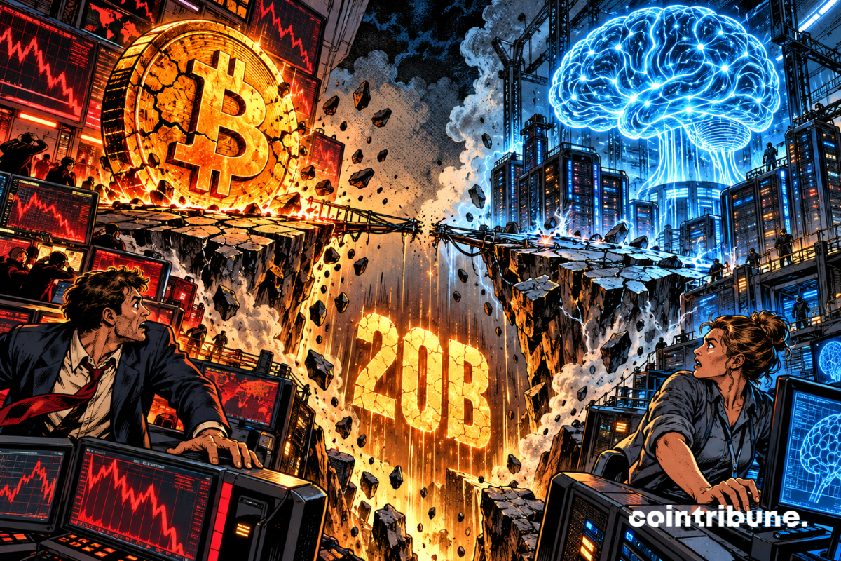 Bitcoin and AI falter: OpenAI shows a gap of $20 billion