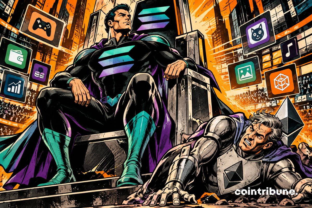 Crypto: Solana dethrones Ethereum on dApps