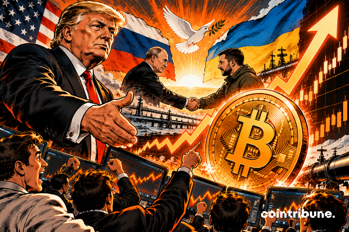 Bitcoin advances after Trump announces Russian-Ukrainian energy truce