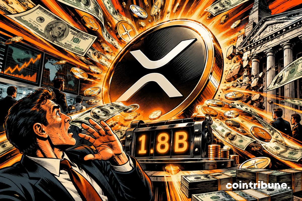 XRP ETF: 1.8 billion entries, a price that does not follow