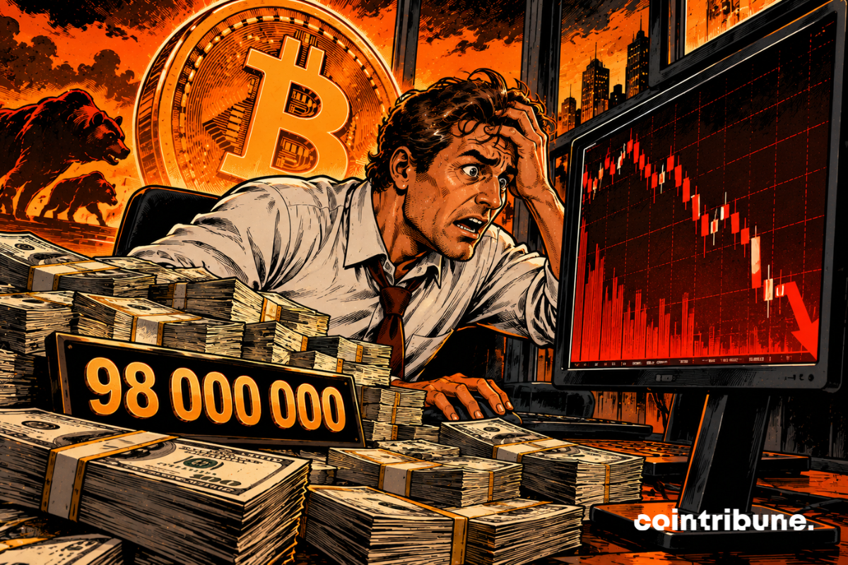Bitcoin: A trader risks losing his stake on a $98 million bet