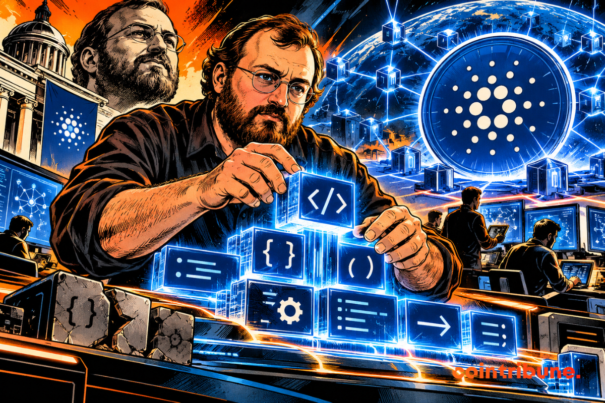 Crypto: Hoskinson develops a new language for Cardano