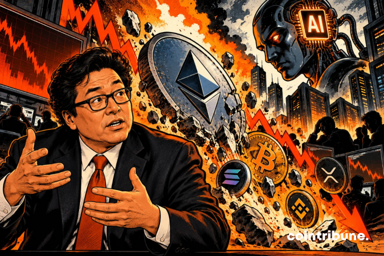 Ethereum: Tom Lee links the decline of cryptos to fears about AI