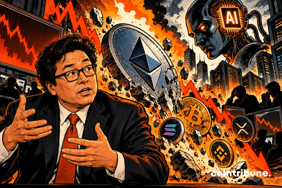 Ethereum: Tom Lee links the decline of cryptos to fears about AI