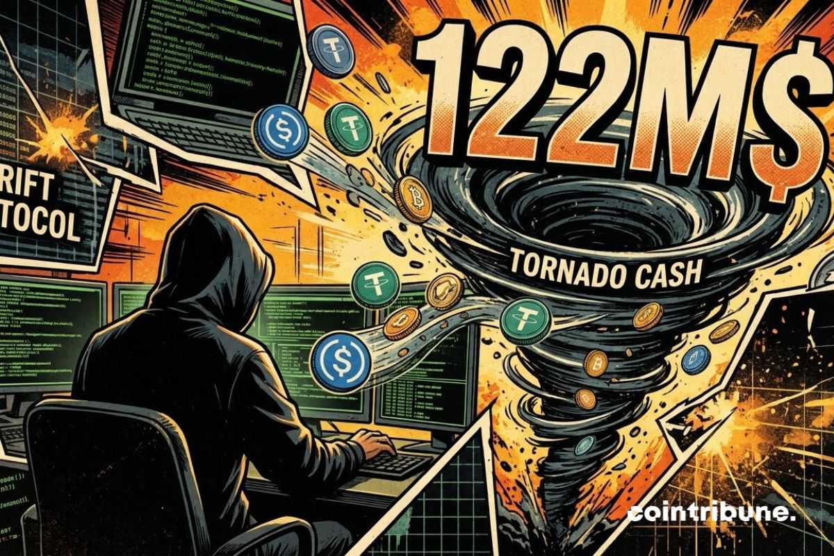 Crypto: Drift Protocol hacker launders $122 million via Tornado Cash