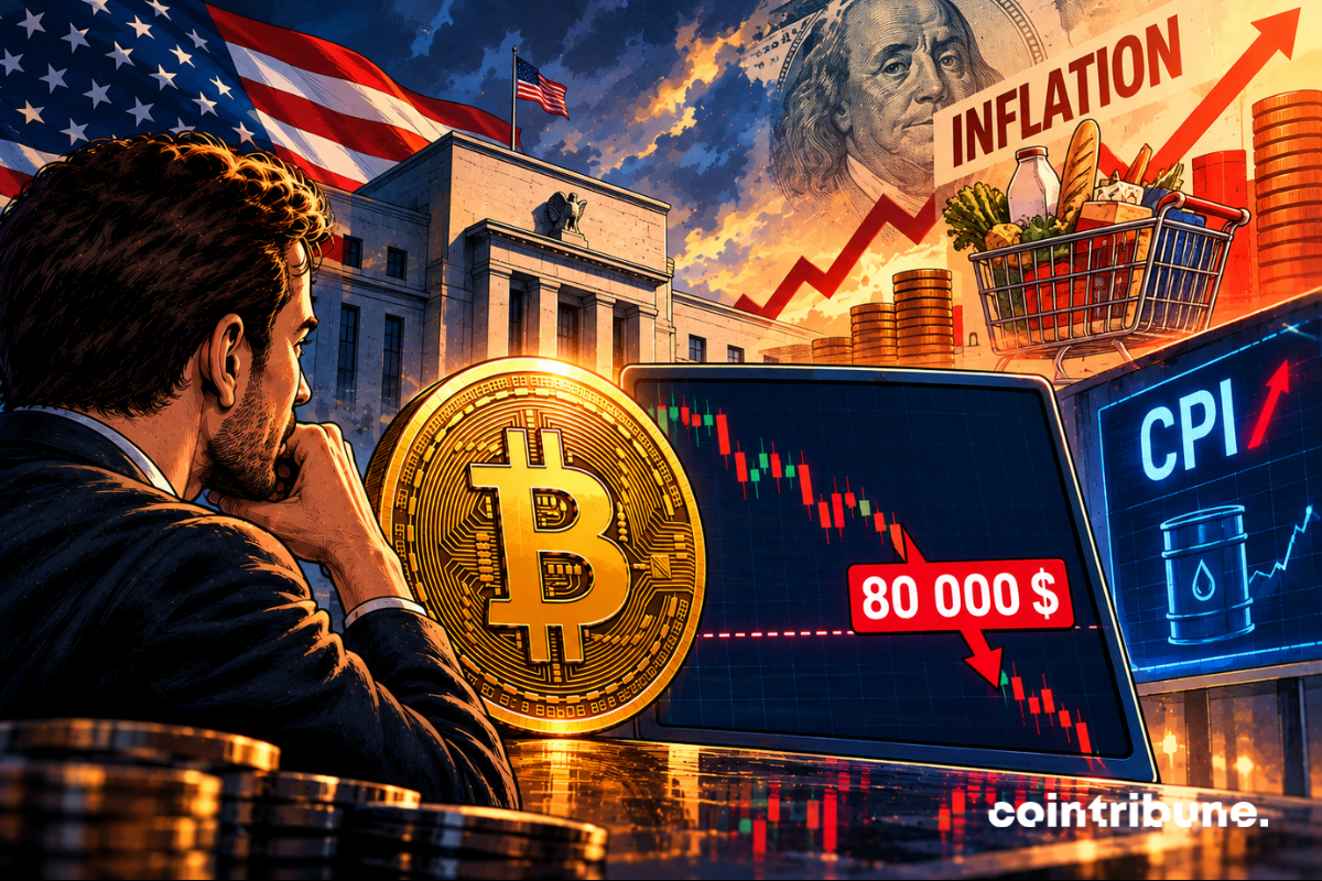 Bitcoin: US inflation threatens the $80,000 threshold