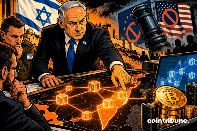 Israel: Netanyahu calls for blockchain plan in the face of possible sanctions