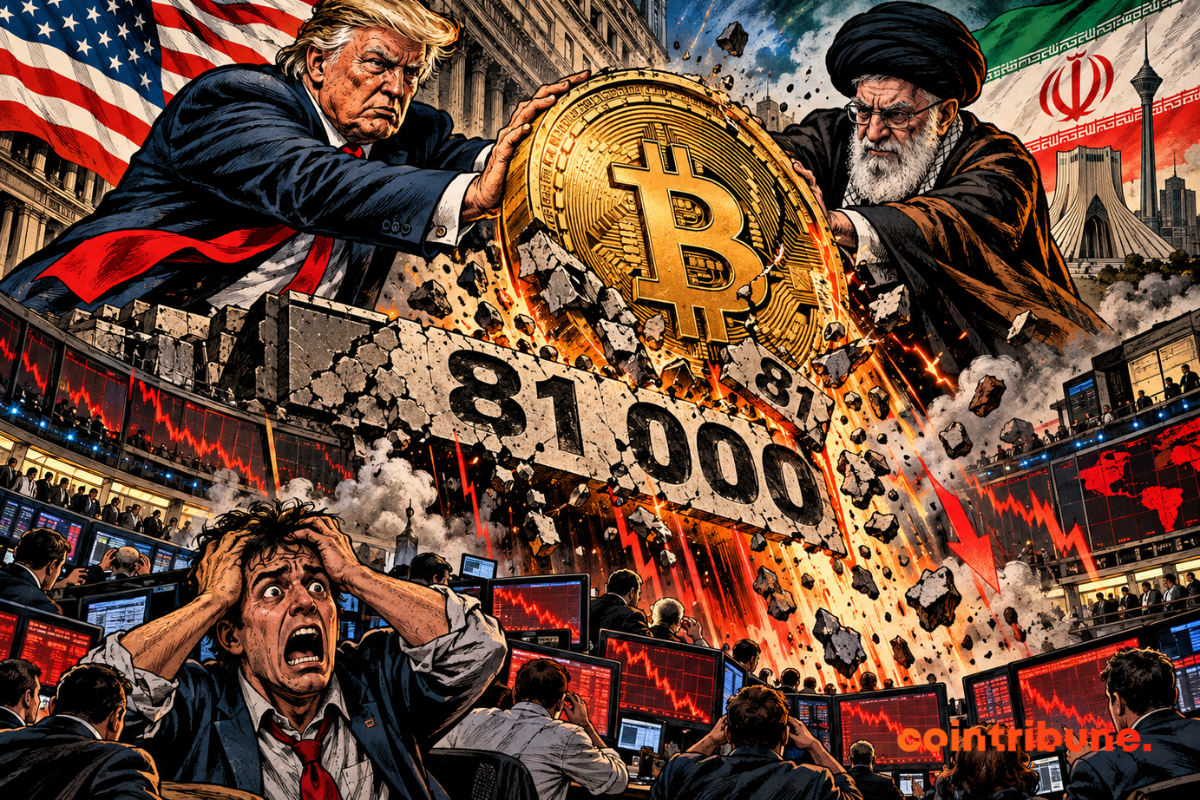 Bitcoin: Trump and Iran knock BTC below $80,000