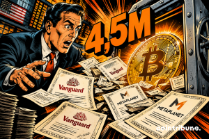 Bitcoin: Vanguard increases its exposure to Metaplanet with 4.5 million shares