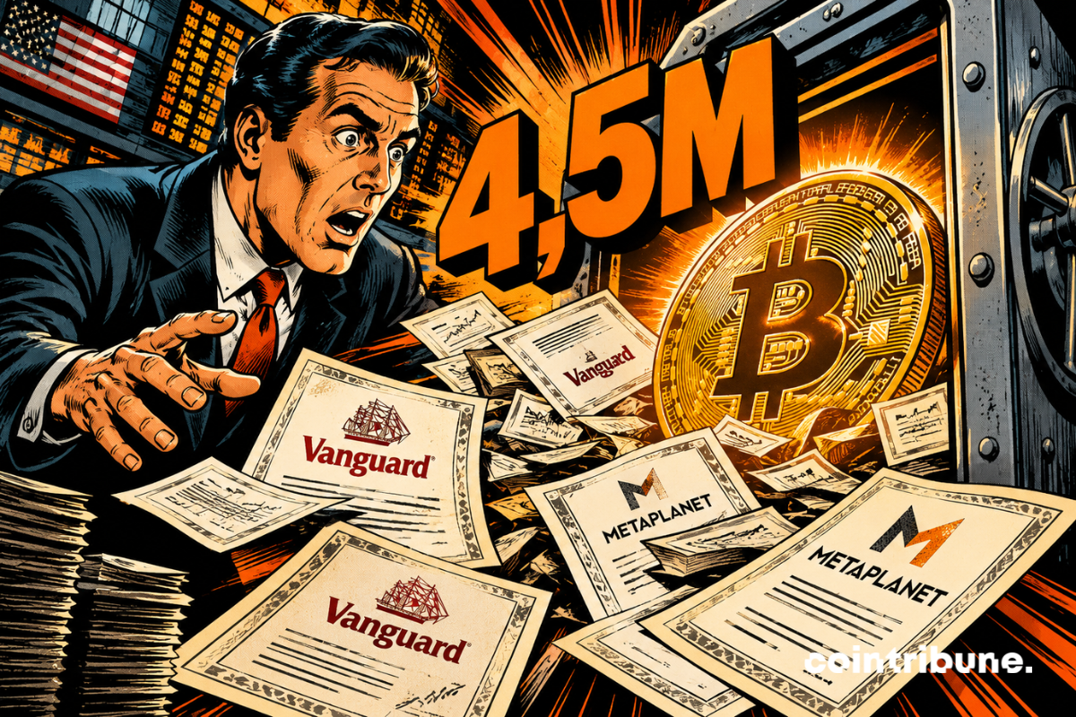 Bitcoin: Vanguard increases its exposure to Metaplanet with 4.5 million shares
