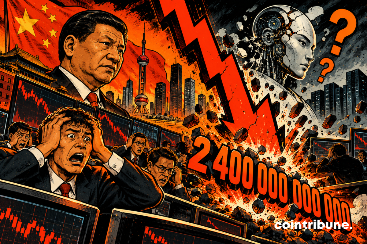 China: The stock market loses $2.4 trillion amid doubts about AI