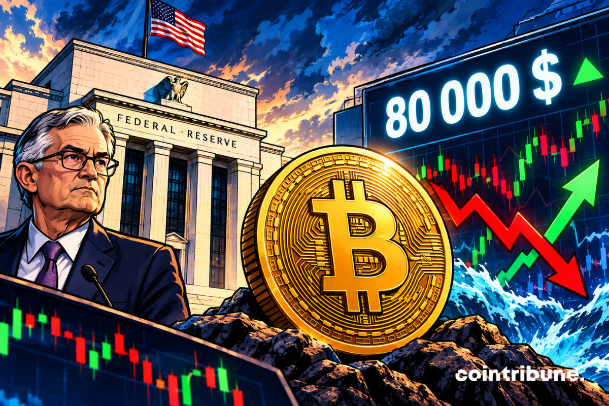 Bitcoin at $80,000 after Fed decision: Still volatile market