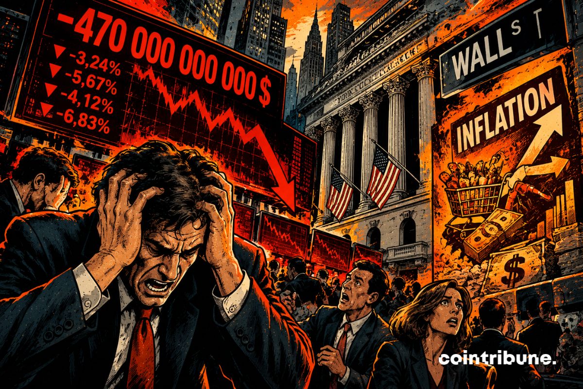 $470 billion wiped out, Wall Street plunges in the face of inflation