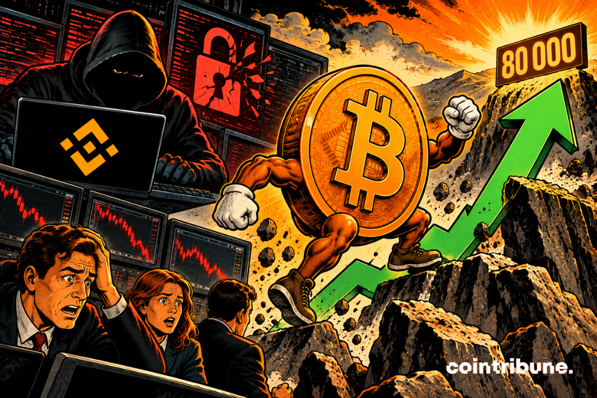Bitcoin attempts rebound towards $80,000 after Binance hack